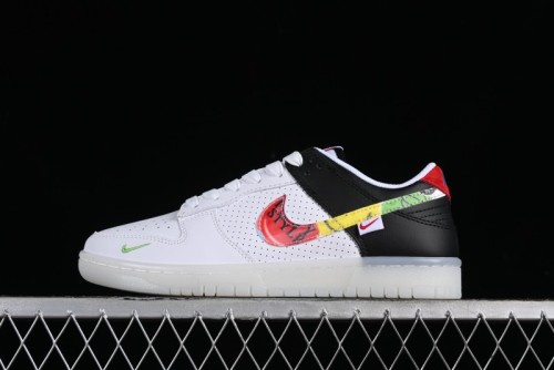 Nike SB Dunk Low Multi-Color Crystal Anniversary Customized Low-Top Casual Skate Shoes - JH8039-935 1