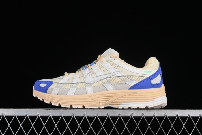 Nike P-6000 Retro Casual Sneakers with Layered Design and Ultra-Lightweight Body - FJ5443-113