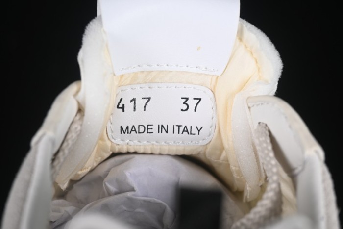 Miu Miu Suede Round Toe Lace-Up Women's Low-Top Casual Shoes in Beige - 99D4