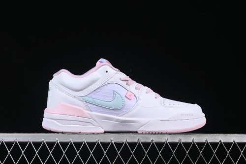 Nike Court Slide Women's Sneakers - Pastel Pink & Aqua Accents