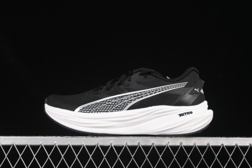 Puma Deviate Ntro 3 Comfortable Anti-Slip Wear-Resistant Low-Top Casual Running Shoes - 309707-01