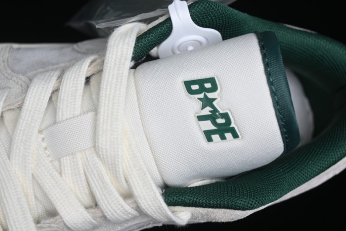 Nike Air Jordan 1 Low AJ1 Bape Collaboration - Full Pig Eight Green Grey Retro Basketball Shoes - DM9188-009