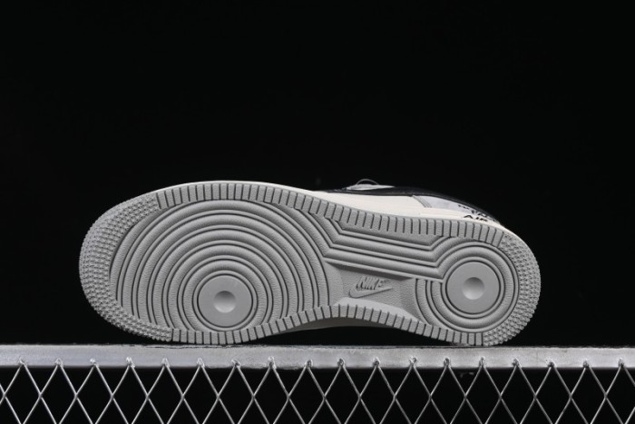 Nike Air Force 1 '07 Low The North Face Collaboration Grey Suede Casual Sneakers - XZ6188-763