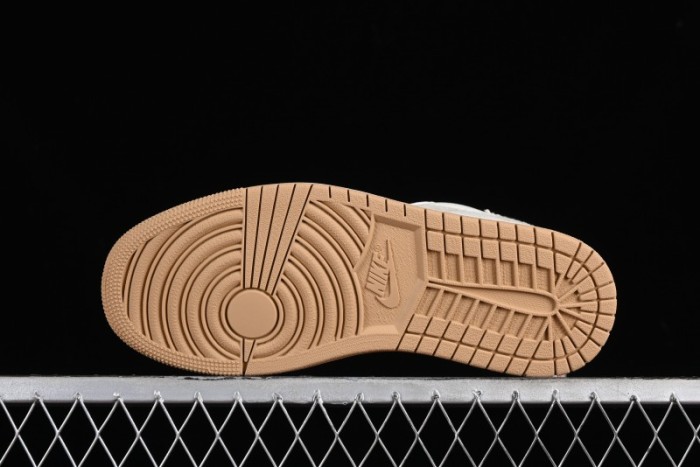 Nike Air Jordan 1 Low OG SP Travis Scott x Fragment Design Retro Sneakers with Reverse Swoosh - SJ2068-006 1