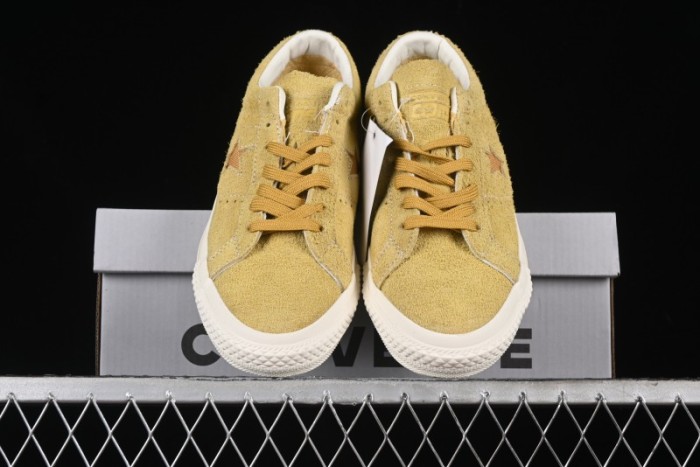 Converse One Star Pro Retro Skate Shoes in Yellow - A04158C