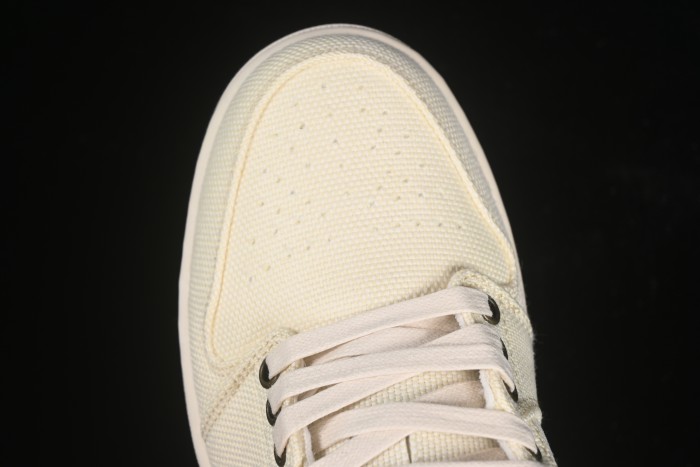 Nike Air Jordan 1 Low  Dongdan  Casual Sneakers in Woven Beige - IB8058-110