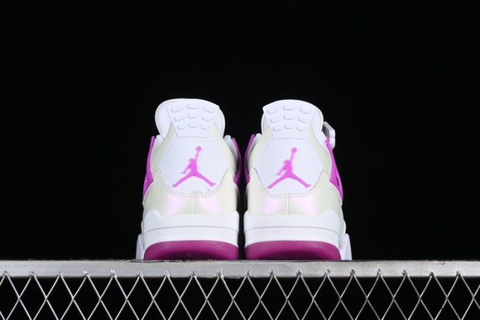 Nike Air Jordan 4 Retro Sneakers with Hyper Violet Accents - FQ1314-151 1