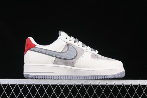 Nike Air Force 1 '07 Low The North Face x CDG Retro Casual Sneakers with Full-Length Air Cushion - DM6688-049