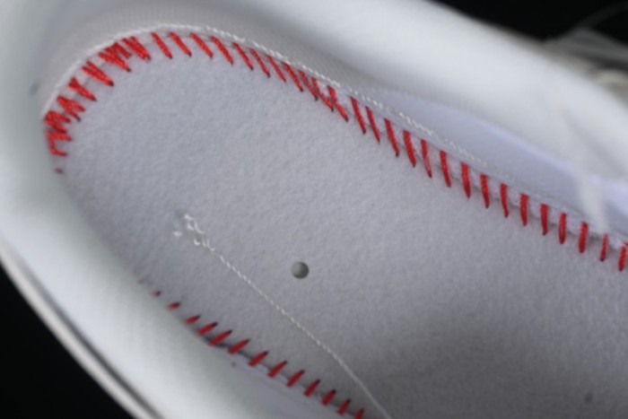 Nike Air Force 1 '07 Low Supreme Collaboration Off-White Crystal Custom Casual Sneakers - XZ6188-715