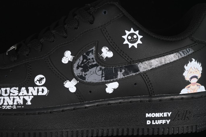 Nike Air Force 1'07 Low  Nica  One Piece Manga Series Gear 5 Nika Casual Sneakers - CW2288-016