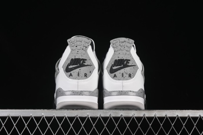Nike Air Jordan 4 Retro White Cement Basketball Shoes - FV5029-100