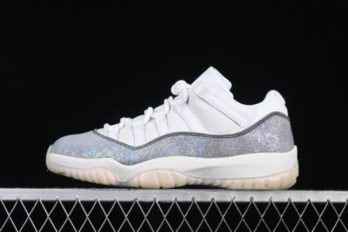 Nike Air Jordan 11 Low CNY Snake Year Limited Edition Tear-Away Basketball Shoes - HQ7000-001