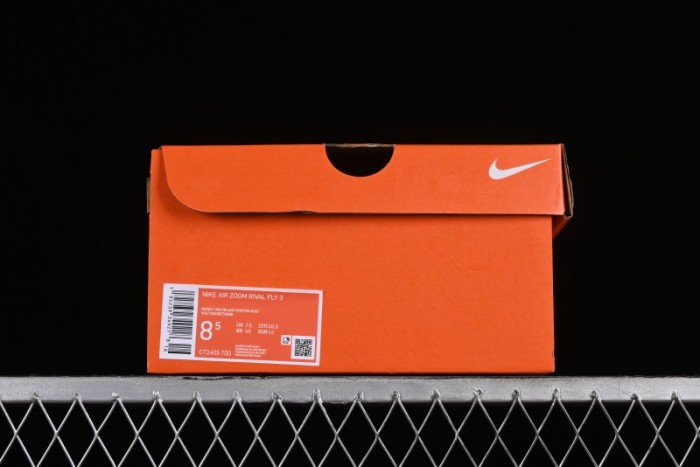 Nike Zoom Rival Fly 3 Lightweight Fabric Comfortable Cushion Anti-Slip Low-Top Casual Running Shoes - CT2405-700