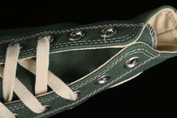 Converse Chuck 1970s High Top Casual Canvas Sneakers in Pine Green - A06521C 1