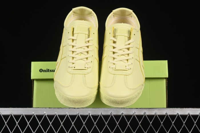 Onitsuka Tiger Mexico 66 Cactful-S Low-Top Leather Running Shoes in Pastel Colorway - 1183C347-750