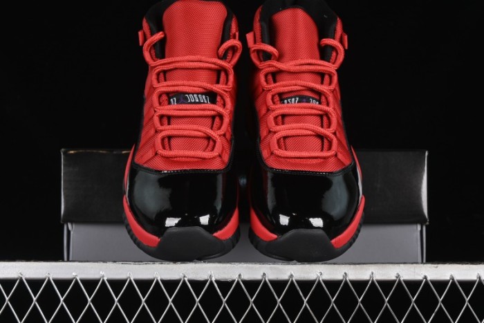 Nike Air Jordan 11 Retro High Top Basketball Shoes in Black/Red - CT8012-600