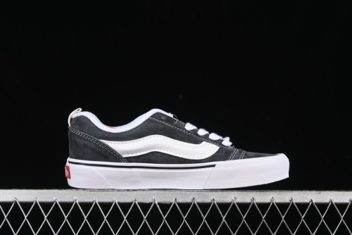 Vans Classics Knu Skool Full-Grain Leather Retro Sneakers - VN000CS0BGF