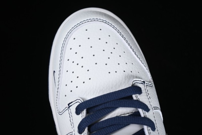 Nike Supreme x SB Dunk Low Collaboration - Navy Blue Anniversary High-End Custom Low-Top Casual Skate Shoes - DY1503-005 1