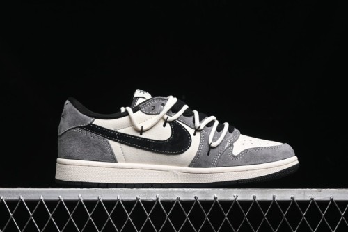 Nike Air Jordan 1 Low OG SP Travis Scott x Fragment Design Collaboration Sneakers - SJ0086-141