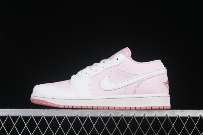 Nike Air Jordan 1 Low AJ1 Retro Casual Sneakers in Youthful Pink - IH0823-611