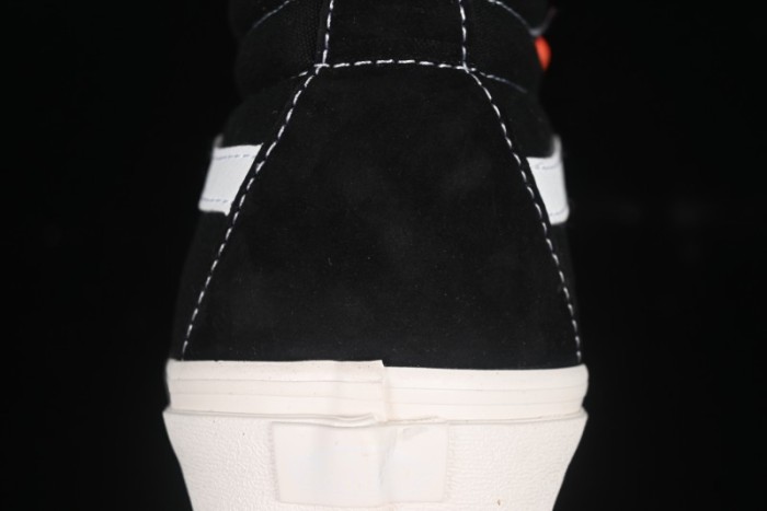 Fear of God x Vans Sk8-Hi High-Top Sneakers in Minimalist Black/White - VN0A2XS1ML5