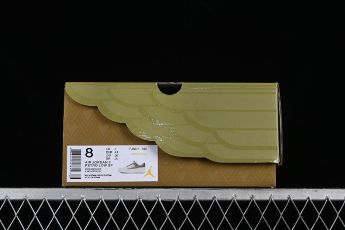 Nike Air Jordan 2 Low Chinese New Year AJ2 Dragon Year Sneakers - FJ6871-100 1