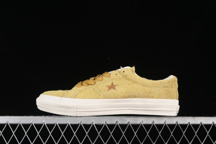 Converse One Star Pro Retro Skate Shoes in Yellow - A04158C