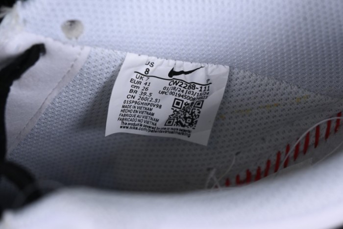 Nike Air Force 1 '07 Low Casual Sneakers with Anime-Inspired Hand-Painted Design, Broken Swoosh Shadow Effect, Brown/Black - CW2288-111