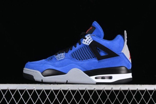 Nike Air Jordan 4 Retro Basketball Shoes with Premium Suede and Eminem Encore Design - AJ4 1