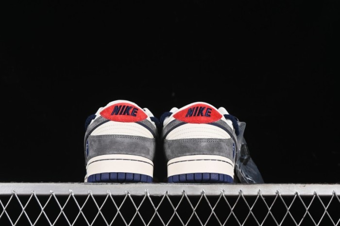 Nike SB Dunk Low BAPE Collaboration - Strap Multi-Color Grey Swoosh Anniversary Custom Low-Top Casual Sneakers - SJ2068-278