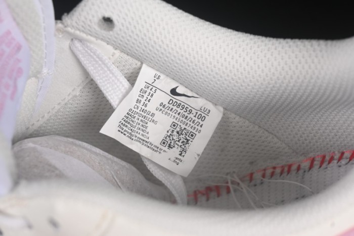 Nike Air Force 1'07 Low Custom Casual Sneakers with Full-Length Air Cushion - DD8959-100