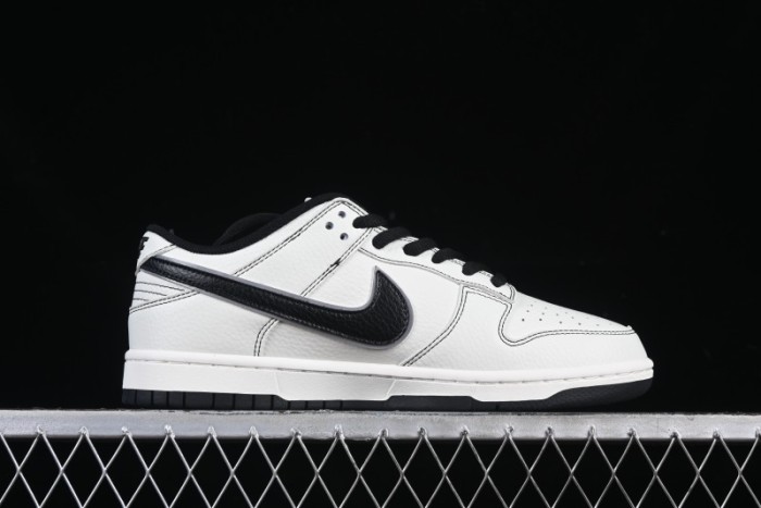 Nike SB Dunk Low x Undefeated Anniversary High-End Custom Low-Top Casual Skate Shoes - UN1697-666