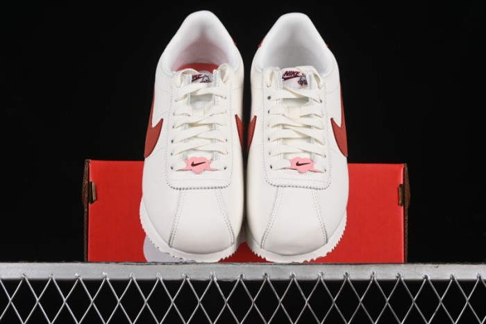 Nike Classic Cortez Leather Collaboration Retro Original Leather Running Shoes - FZ5167-133