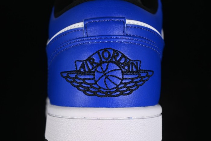 Nike Air Jordan 1 Low Retro Basketball Shoes White Blue - 553558-124