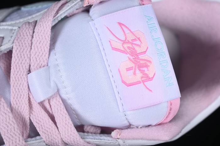 Nike Court Slide Women's Sneakers - Pastel Pink & Aqua Accents