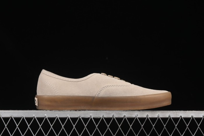 Vans Premium Authentic Suede Retro Sneakers with Translucent Rubber Sole - VN000CRQBYS