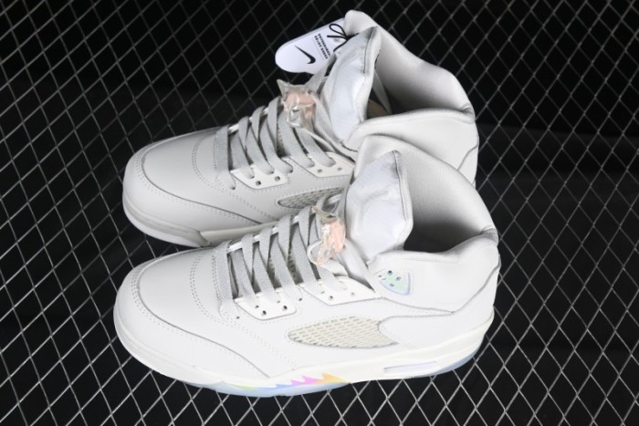 Nike Air Jordan 5 Retro Light Orewood Brown Snake Year Limited Basketball Shoes - HF3183-001