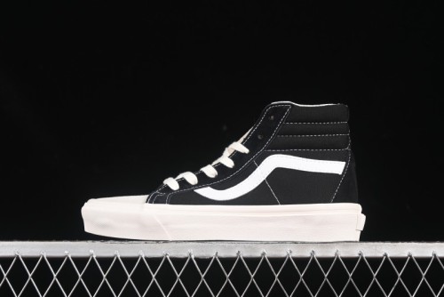 Fear of God x Vans Sk8-Hi High-Top Sneakers in Minimalist Black/White - VN0A2XS1ML5