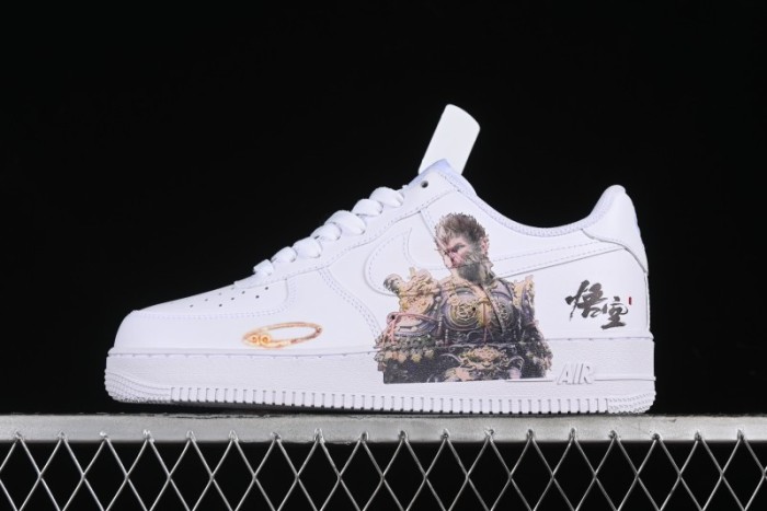 Nike Air Force 1 '07 Low  Sun  Black Myth Wukong Themed Casual Sneakers - CW2288-111