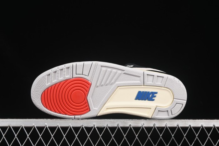 Nike Air Jordan 3 Retro OG Rare Air Sneakers with Small Reverse Swoosh - IB8967-004