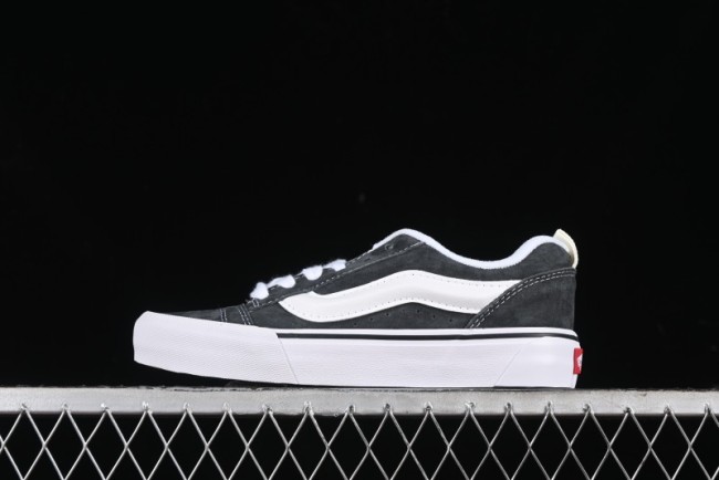 Vans Classics Knu Skool Full-Grain Leather Retro Sneakers - VN000CS0BGF