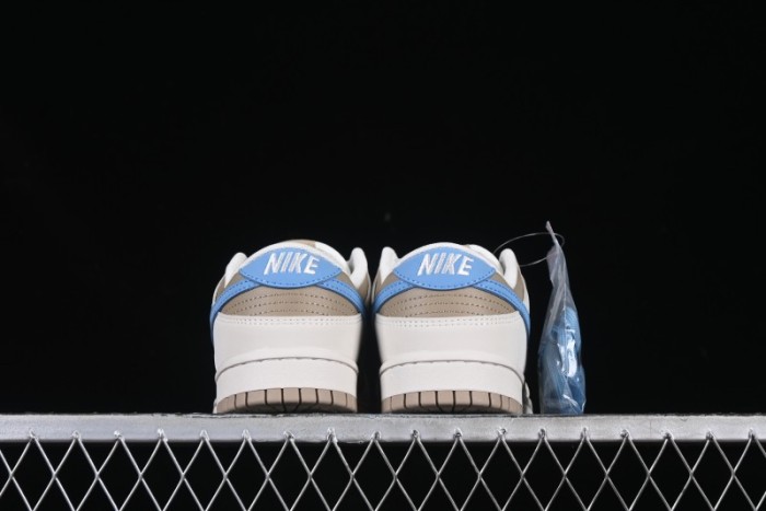 Nike Dunk Low Retro Premium Casual Sneakers in Caramel Cream - HQ1175-240