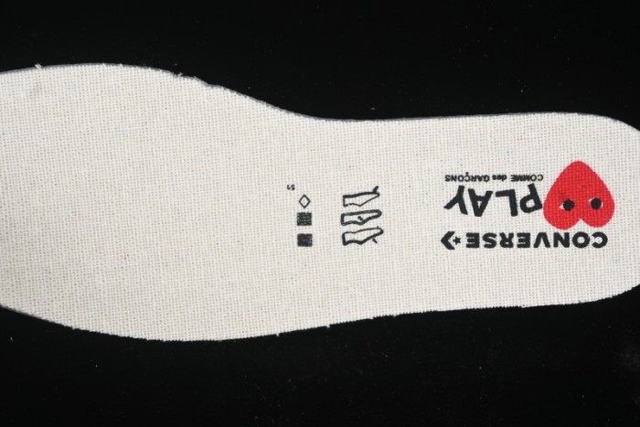 Converse x Play Comme Des Garcons One Star Academy Pro Low Top Casual Sneakers - A09870C