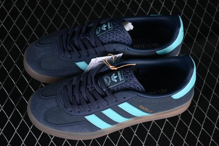 Adidas Originals Gazelle Indoor JI2587 Retro Casual Slip-Resistant Durable Low-Top Sneakers - JI2587