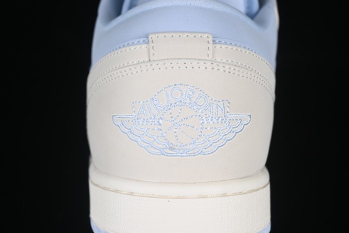 Nike Air Jordan 1 Low  Hydrogen Blue  Casual Sneakers with Retro Design - IB4003-407