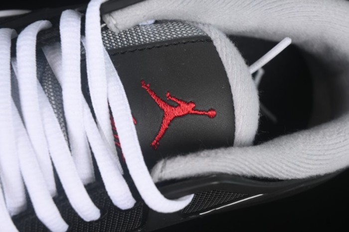 Nike Air Jordan 4 Remastered Sneakers in Black Grey White - HV5184-010