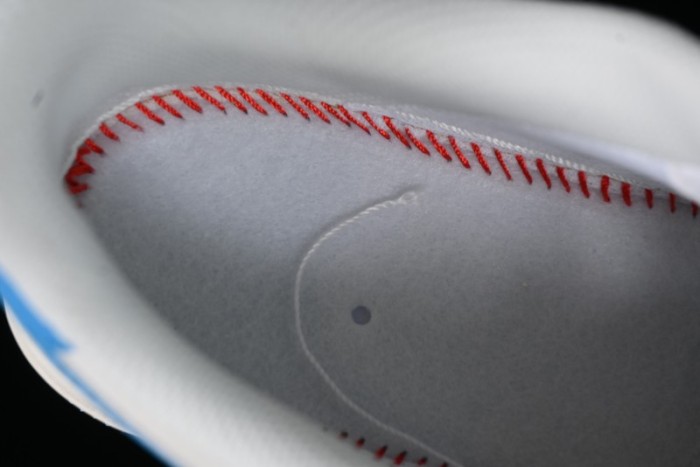 Nike Supreme x Air Force 1'07 Low Casual Sneakers in Lake Blue - HD1968-024