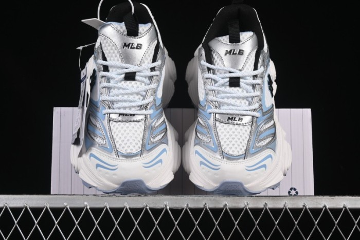 New York Yankees MLB Winner Chunky Height-Increasing Thick Sole Running Shoes - 3ASHWD15N50BLS