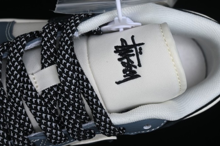 Nike Air Jordan 1 Low Stussy Collaboration Retro Basketball Shoes - XX3318-505