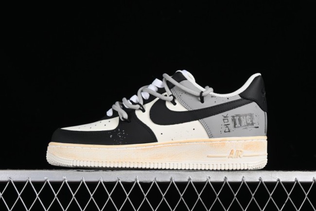 Nike Air Force 1 '07 Low Custom Hand-Painted Anime Theme Casual Sneakers with Strap - ZH0316-015 1